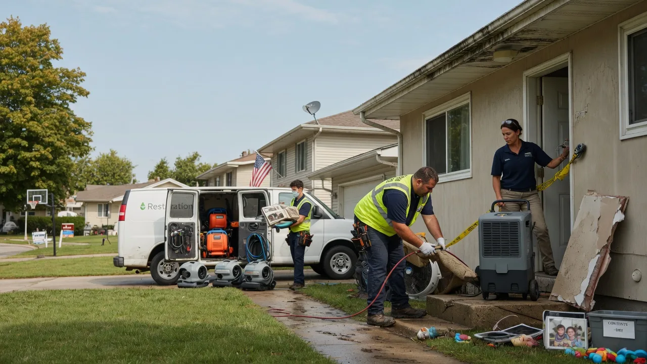 Water Damage Restoration in New London, MN near me